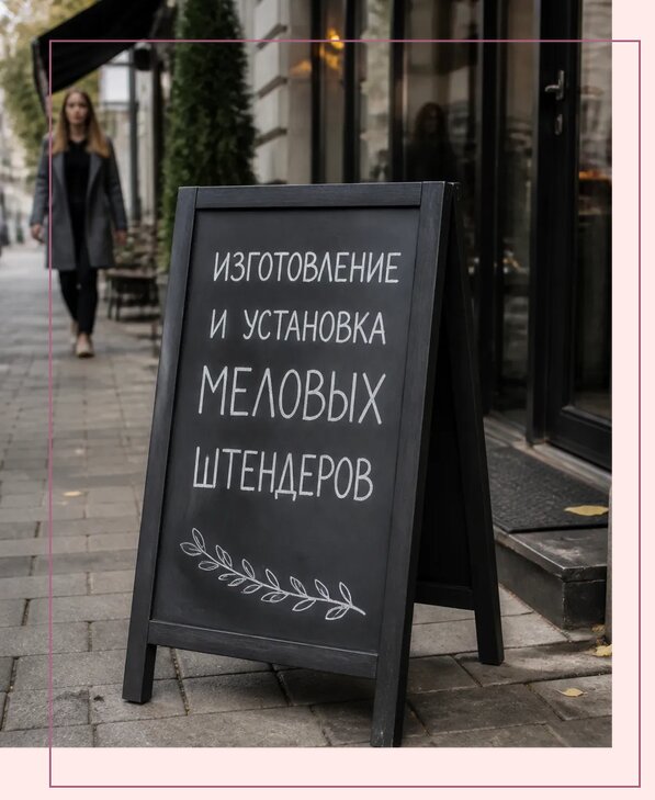 Меловые штендеры в Скопине по цене от 6774 р. | Аванза-Скп